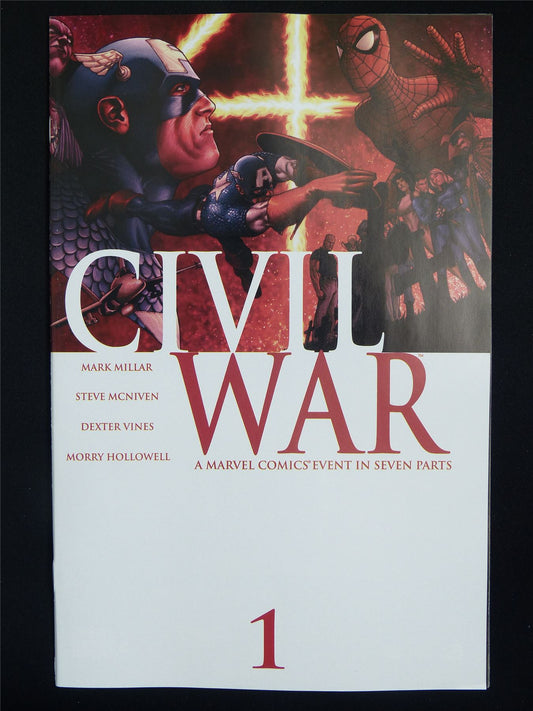 CIVIL War #1 Facsimile Edition - Oct 2025 Marvel Comic #39K