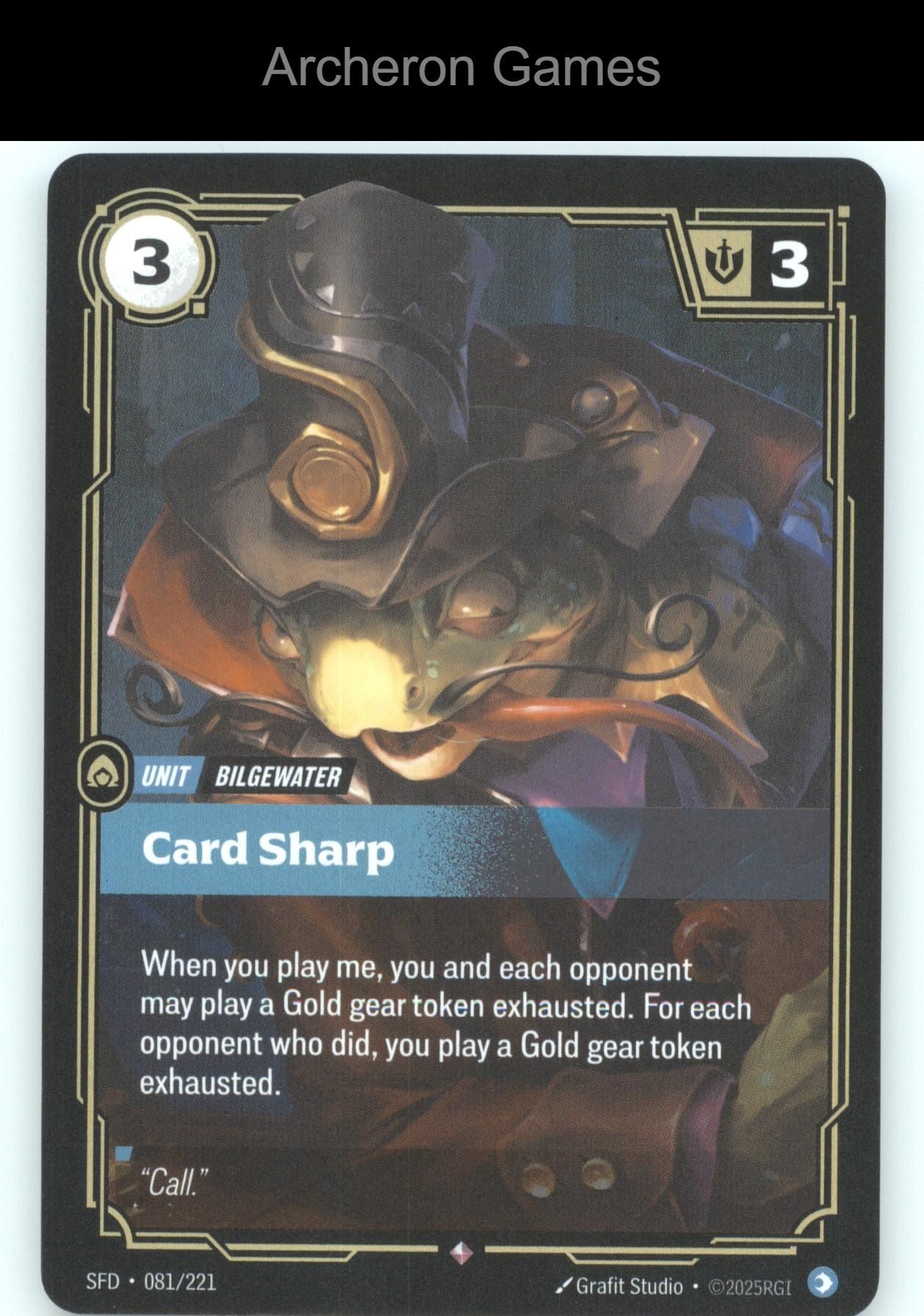 Card Sharp SFD 081/221 R  Card Spiritforged