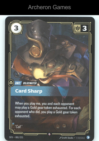 Card Sharp SFD 081/221 R  Card Spiritforged