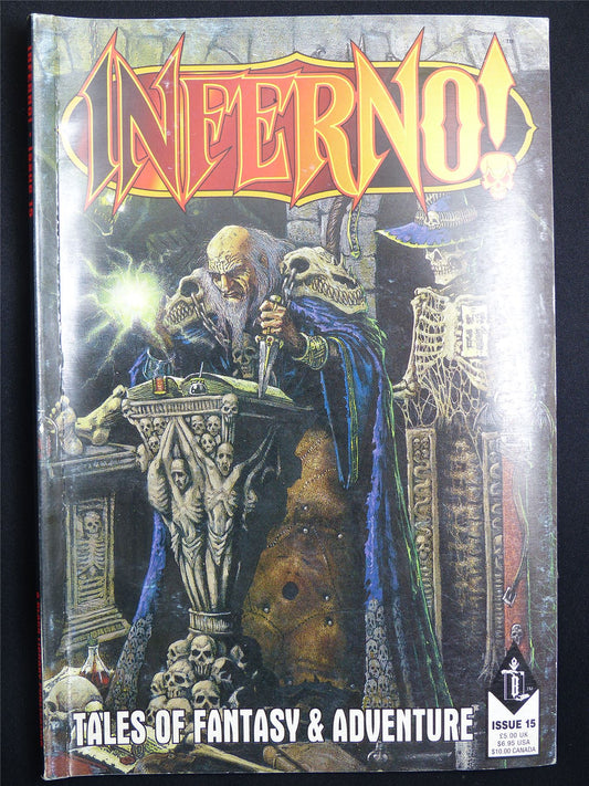 Inferno! Tales of Fantasy and Adventure #15 - Vintage Games Workshop Black Library Publications