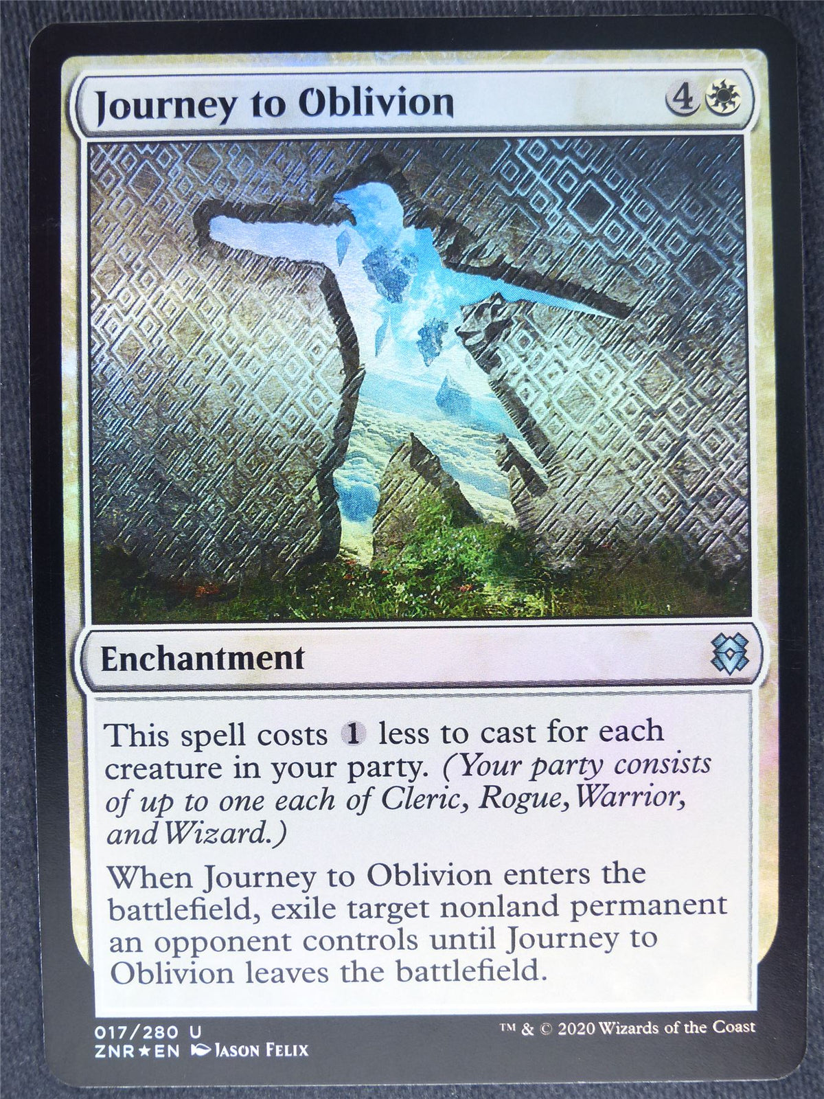 Journey to Oblivion Foil Mint - Mtg Magic Cards #A