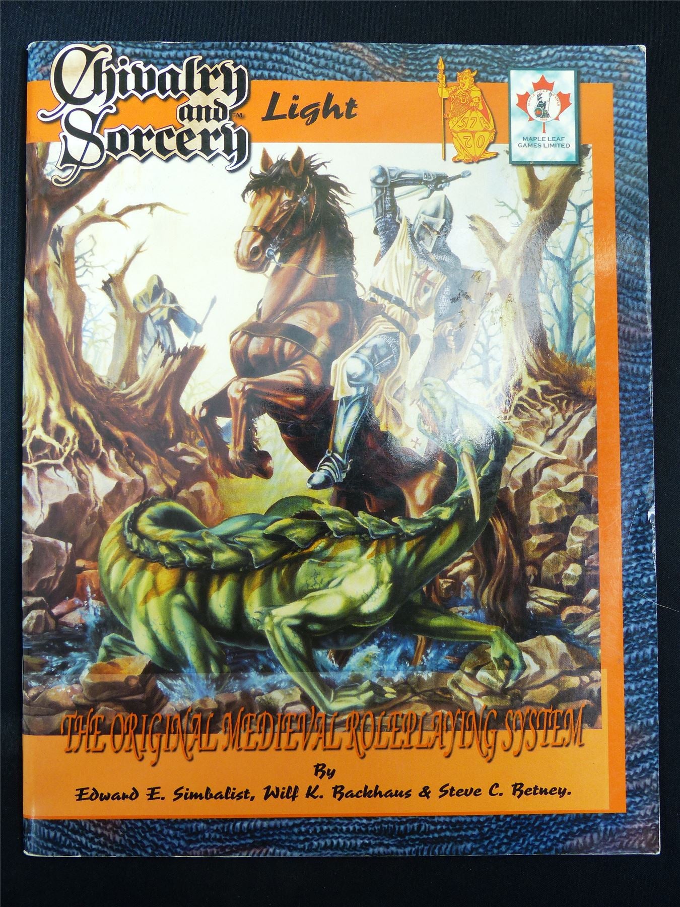 Chivalry & Sorcery: Light Booklet - Maple Leaf Games Roleplay Softback #2UO