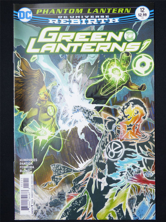 GREEN Lanterns #12 Rebirth - DC Comic #1EB