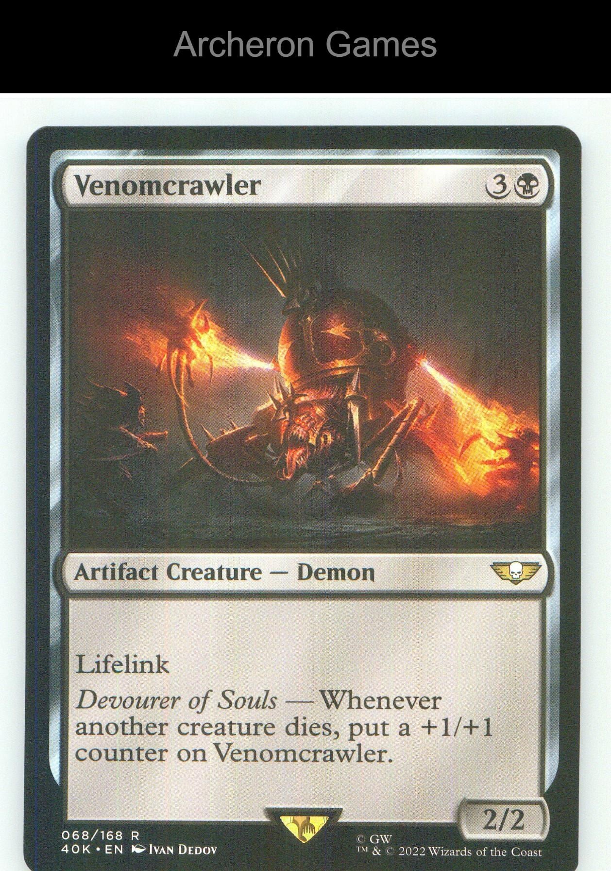 Venomcrawler 68 R MTG Card NM/EX+