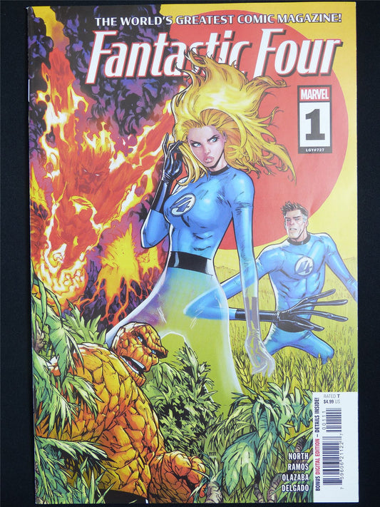FANTASTIC Four #1 - Marvel Comic #3AY