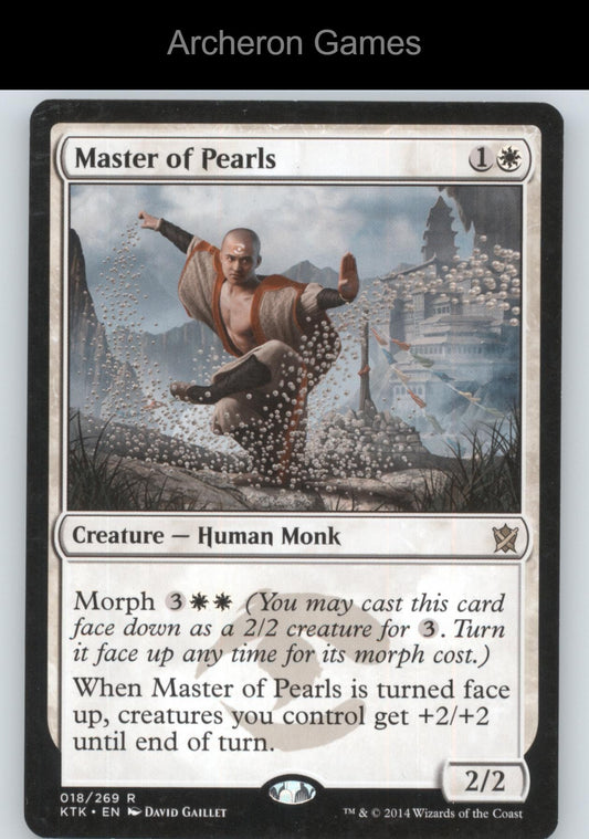 Master of Pearls 18 R MTG Card Khans of Tarkir