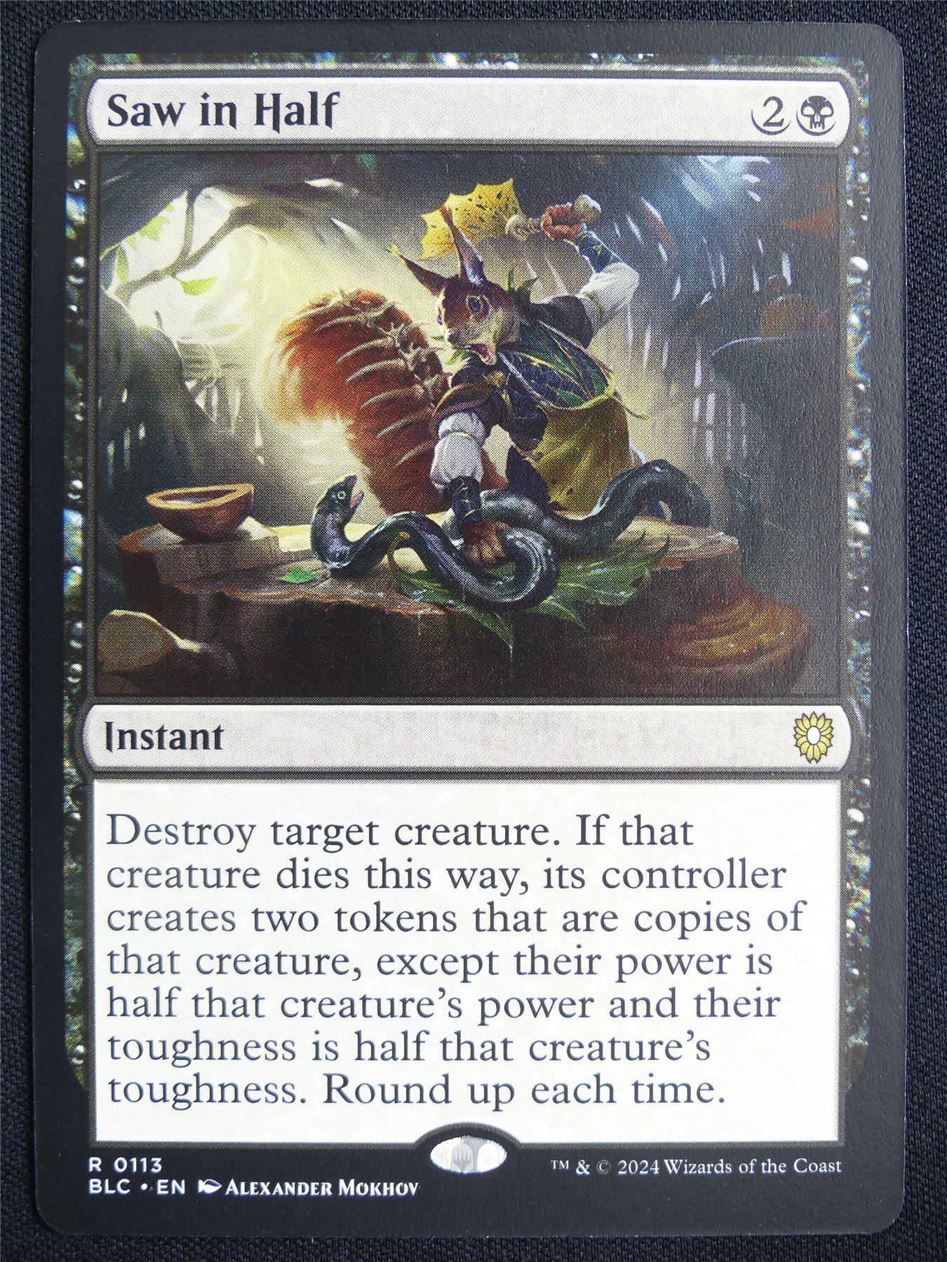 Saw in Half - BLC - Mtg Card #23F