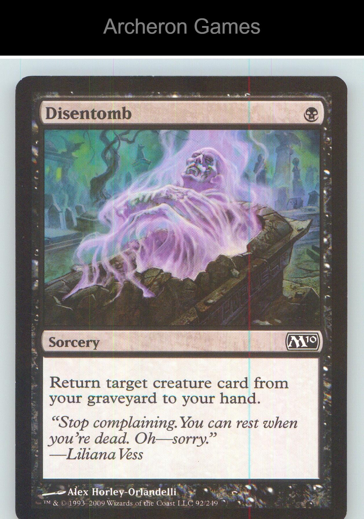 Disentomb M10 92 C MTG Card NM/EX+