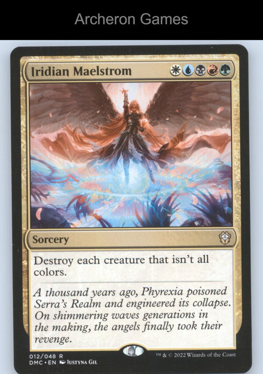 Iridian Maelstrom 12 R MTG Card Commander: Dominaria United