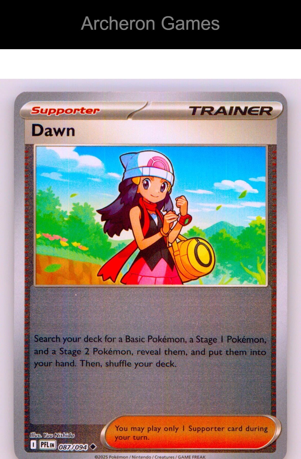 Pokemon Card Dawn PFL 087/094 UC Phantasmal Flames Reverse Holo