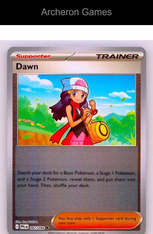 Pokemon Card Dawn PFL 087/094 UC Phantasmal Flames Reverse Holo
