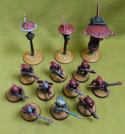 Pathfinder Team painted - Tau Empire - Warhammer 40K #41E
