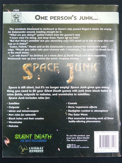 Silent Death: Space Junk Miniatures Sourcebook - I.C.E. Booklet #2R2
