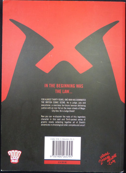 JUDGE Dredd: The Complete Case File 01 - 2000AD Graphic Softback #2MA