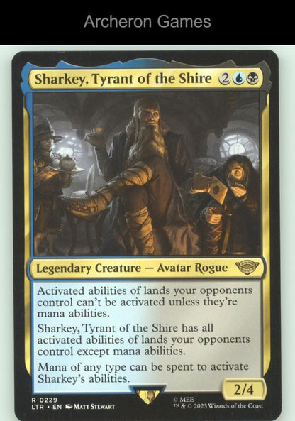 Sharkey, Tyrant of the Shire 229 MTG Card Universes Beyond:Tales of Middle-earth