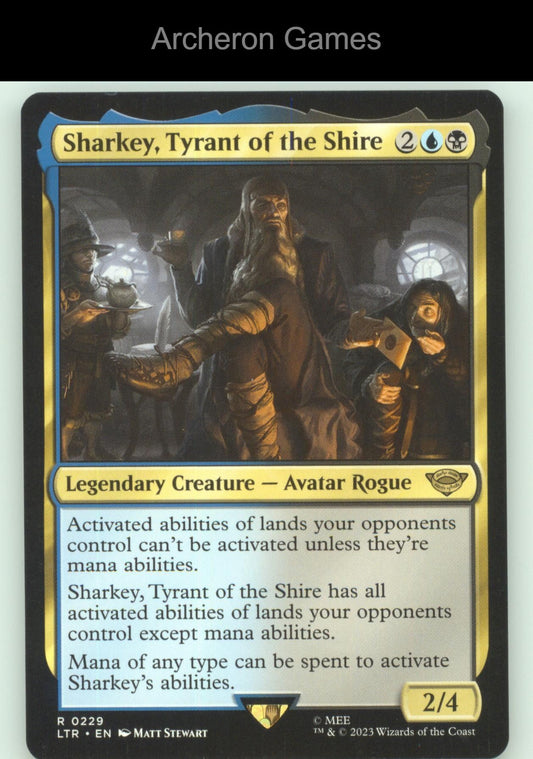 Sharkey, Tyrant of the Shire 229 MTG Card Universes Beyond:Tales of Middle-earth