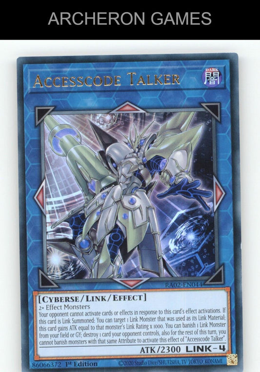 Accesscode Talker (PUR) Ultra Rare YUGIOH Card