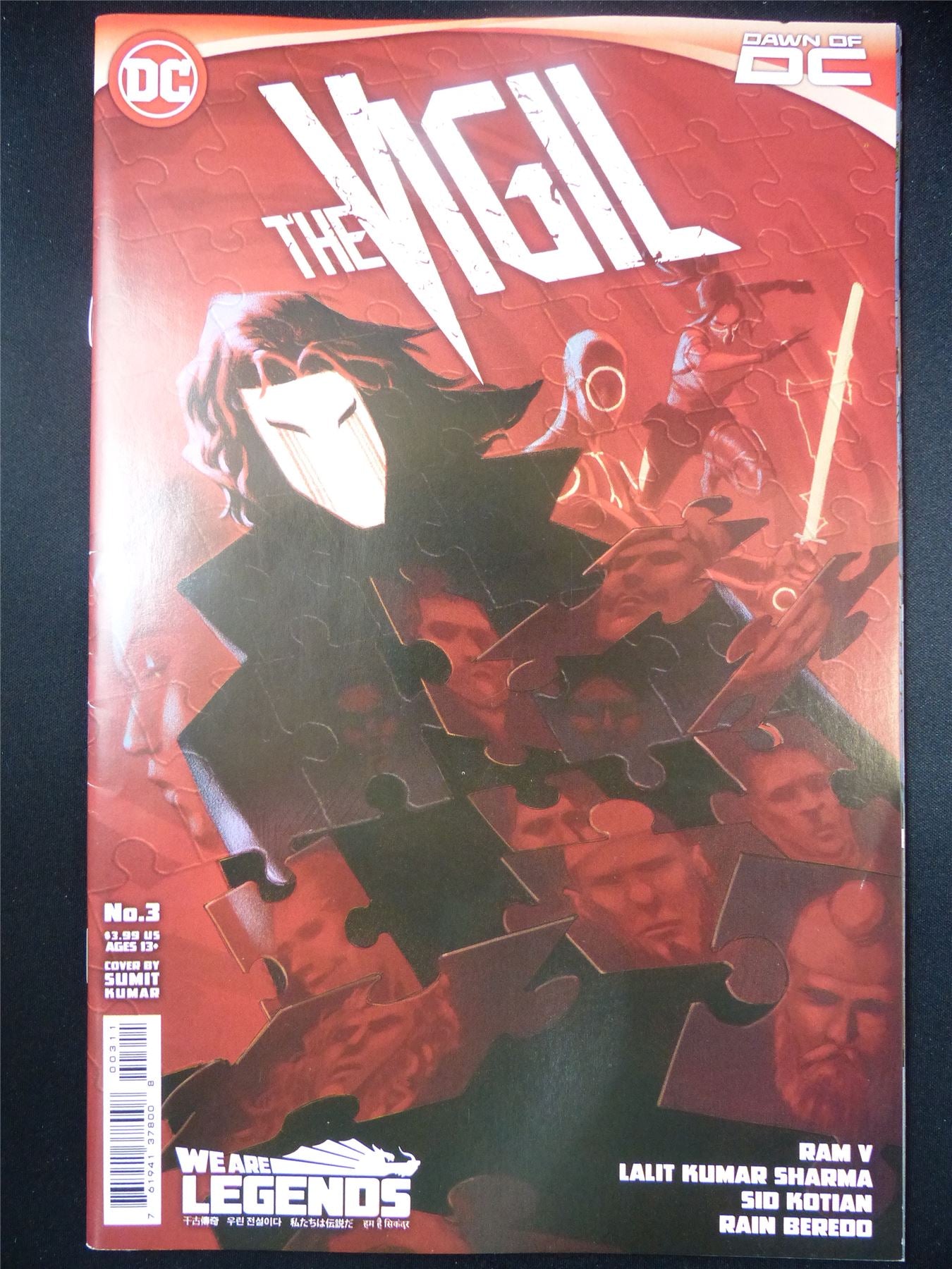 The VIGIL #3 - DC Comic #1PC
