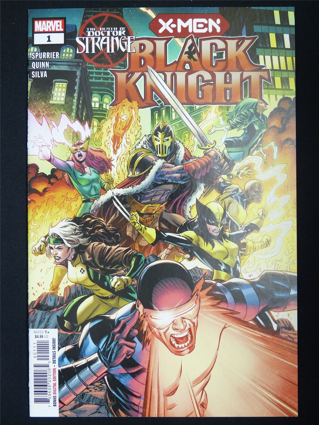 Death of DOCTOR Strange: X-Men Black Knight #1 - Marvel Comic #2CD