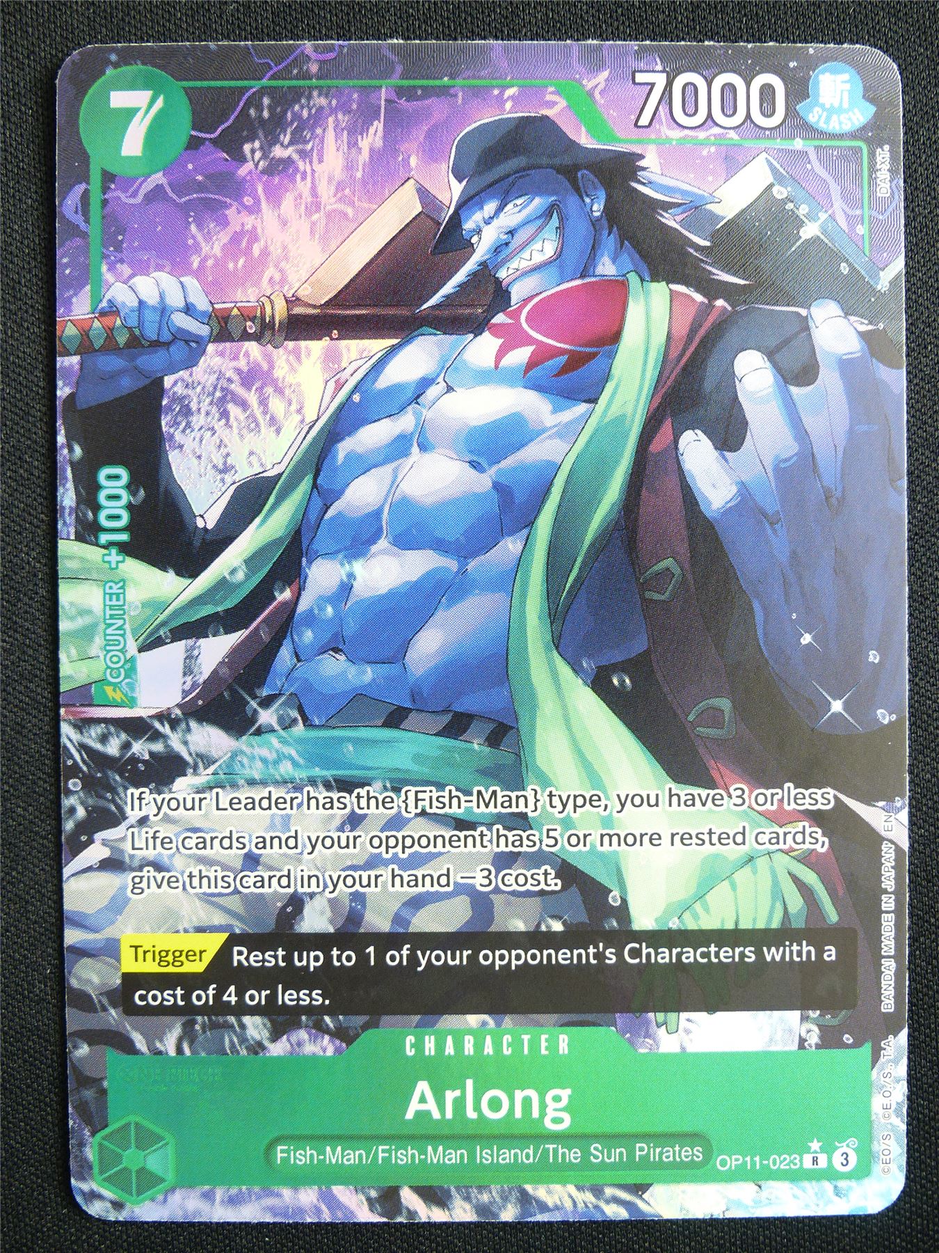 Arlong OP11-023 R Alt Art - One Piece Card #4G