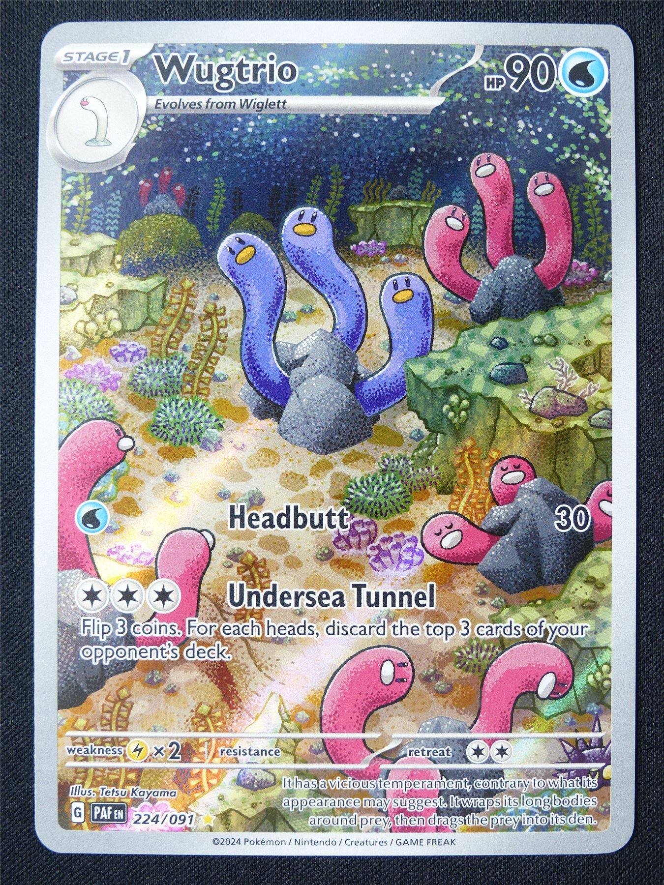 Wugtrio 224/091 Holo - Pokemon Card #1HF