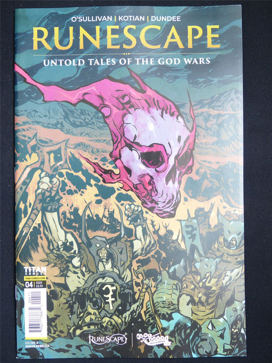 RUNESCAPE: Untold Tales of the God Wars #4 - Dec 2025 Titan Comic #7J
