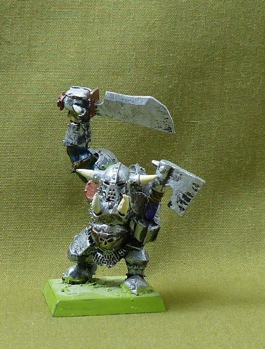 Classic Metal Black Orc - Orcs & Goblins - Warhammer Old World #2VZ