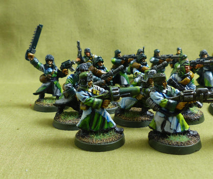 Classic Metal Valhalla Ice Warriors painted - Imperial Guards - Warhammer 40K #1PN