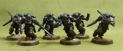 Assault Intercessor Squad set of 6 painted - Space Marines - Warhammer 40K #2NX