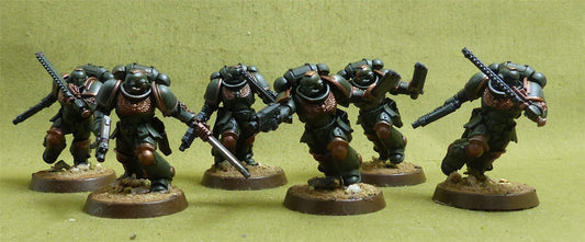 Assault Intercessor Squad set of 6 painted - Space Marines - Warhammer 40K #2NX