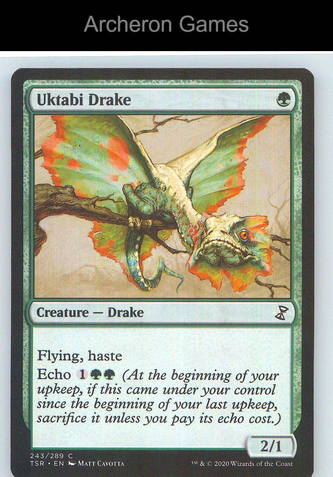 Uktabi Drake TSR 243 C MTG Card NM/EX+