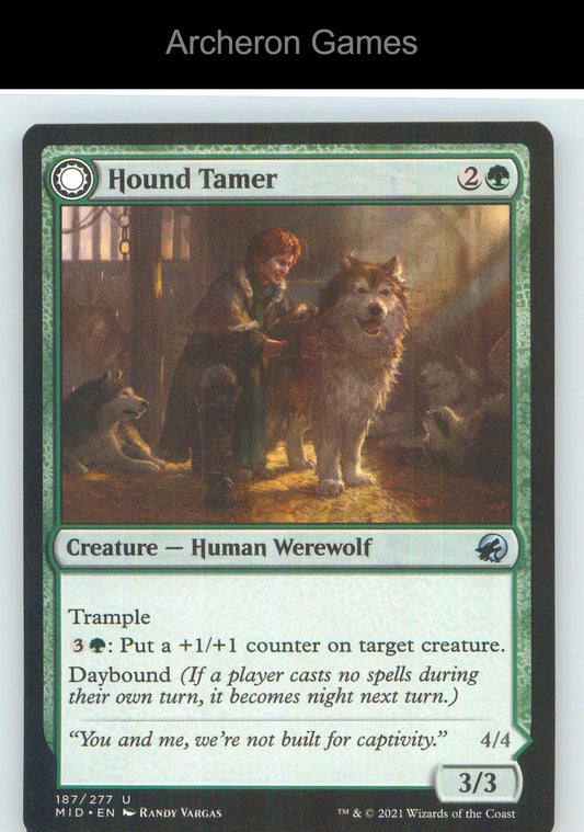 Hound Tamer MID 187 UC MTG Card NM/EX+