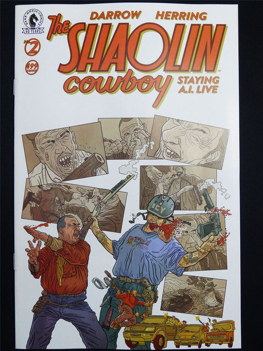 The SHAOLIN Cowboy: Staying A.I.Live #2 Cvr A - Aug 2026 Dark Horse Comic #360