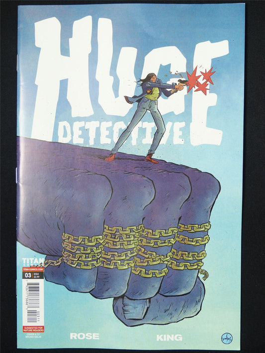 HUGE Detective #3 - B&B Nov 2024  Titan Comic #3UI