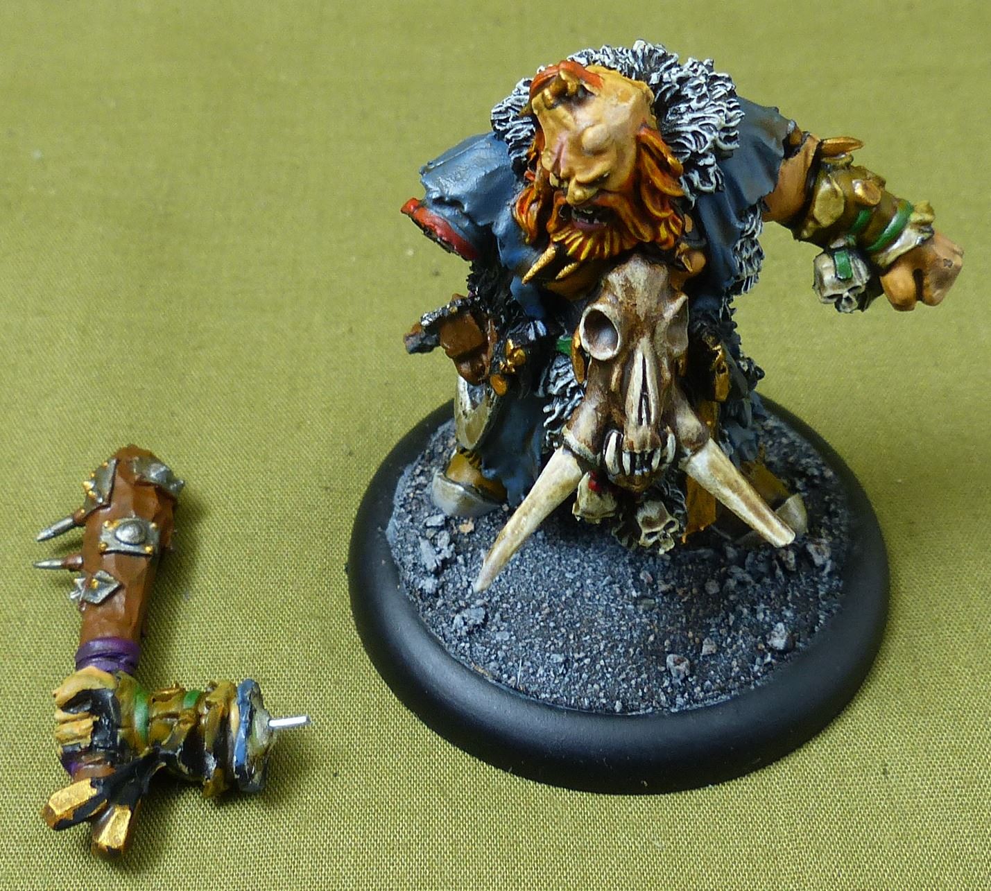 Classic Metal Icebrow Hunter painted - Ogor Mawtribe - Warhammer Old World #37J