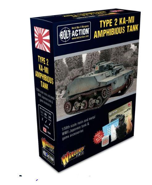 Type 2 KA-MI Amphibious Tank - Japanese Imperial Army - Bolt Action - Warlord Games