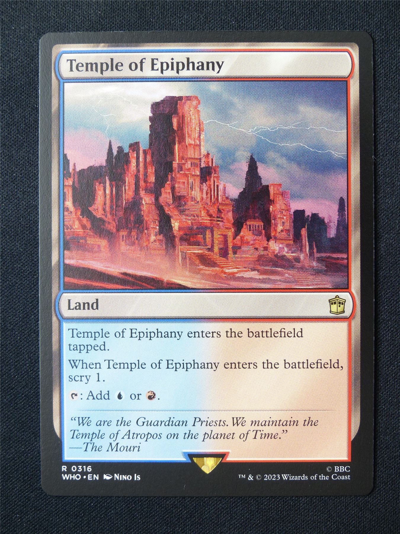 Temple of Epiphany - WHO - Mtg Card #5BW