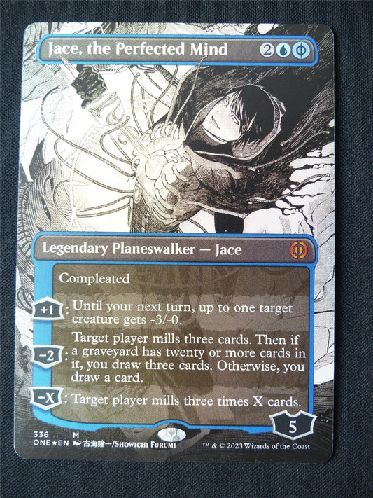 Jace the Perfected Mind Showcase Foil - ONE - Mtg Card #12M
