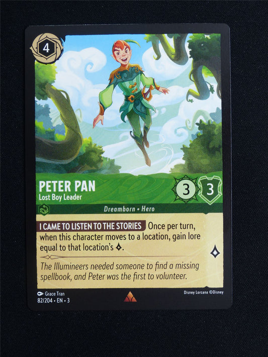 Peter Pan Lost Boy Leader 82/204 - Lorcana Card #20H