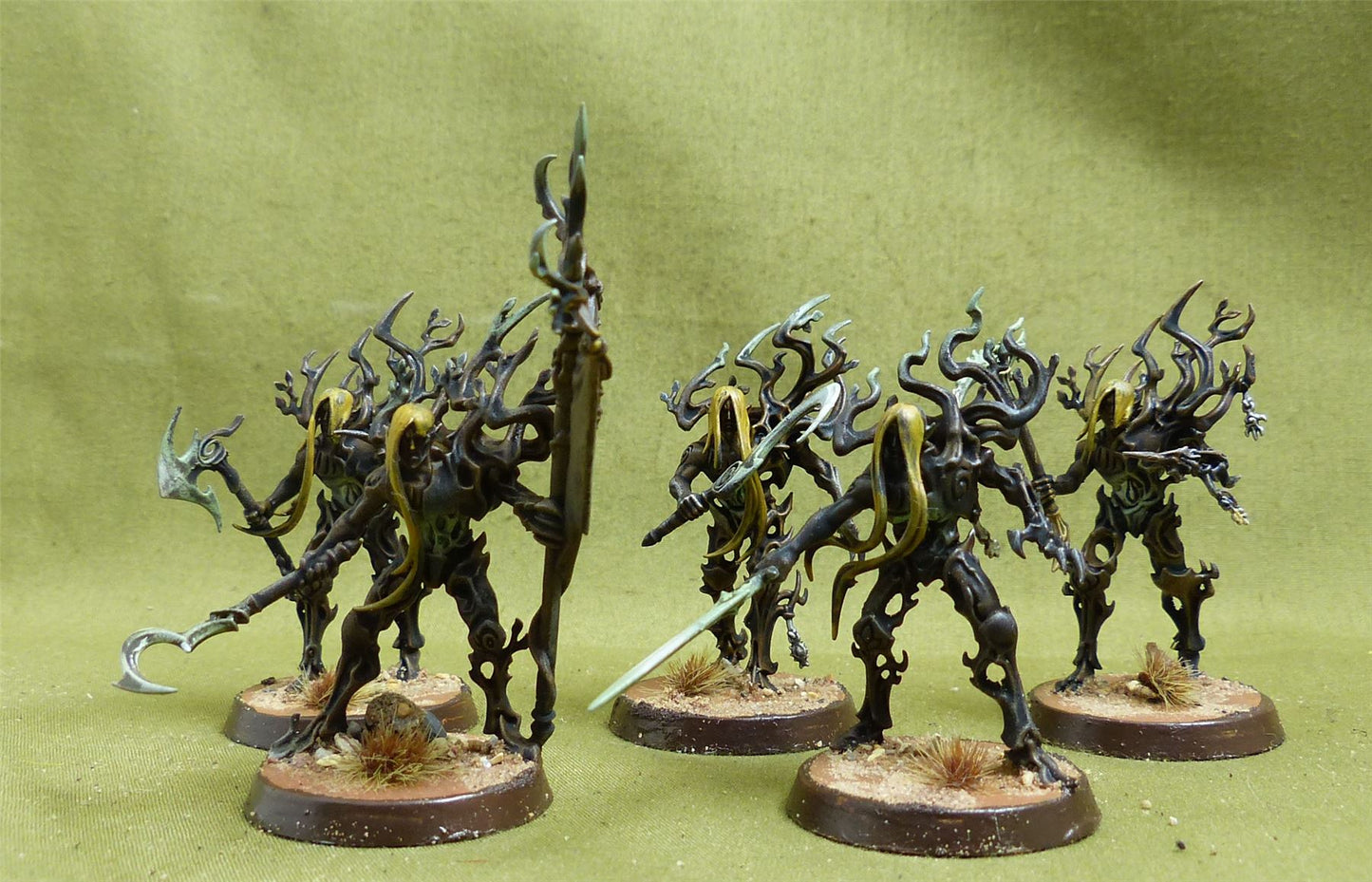 Tree-Revenants painted - Sylvaneth - Warhammer AoS #5ZA