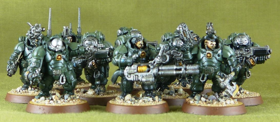 Hearthkyn Warriors Painted - Leagues of Votann - Warhammer 40K #HE