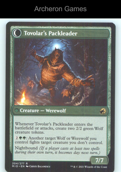 Tovolar's Huntmaster 204 R MTG Card The List Reprints