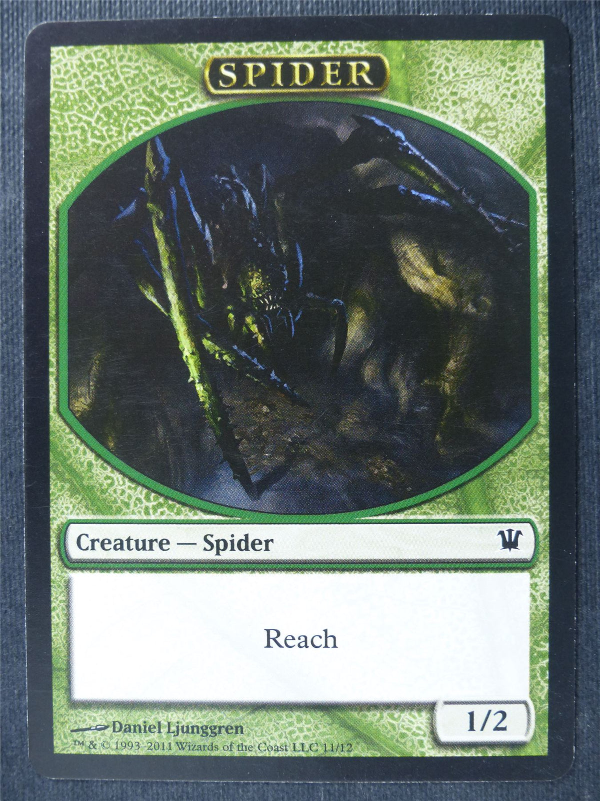 Spider Token - Mtg Card #3XM