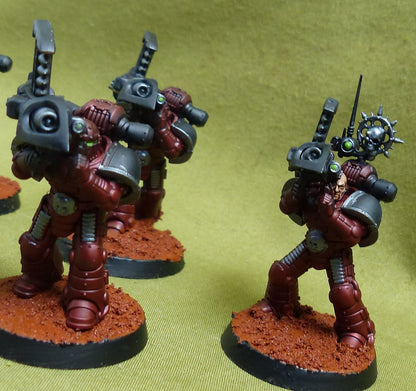 MKII Tactical Squad with upgrades set of 5 - Adepta Astartes - Warhammer HH #527