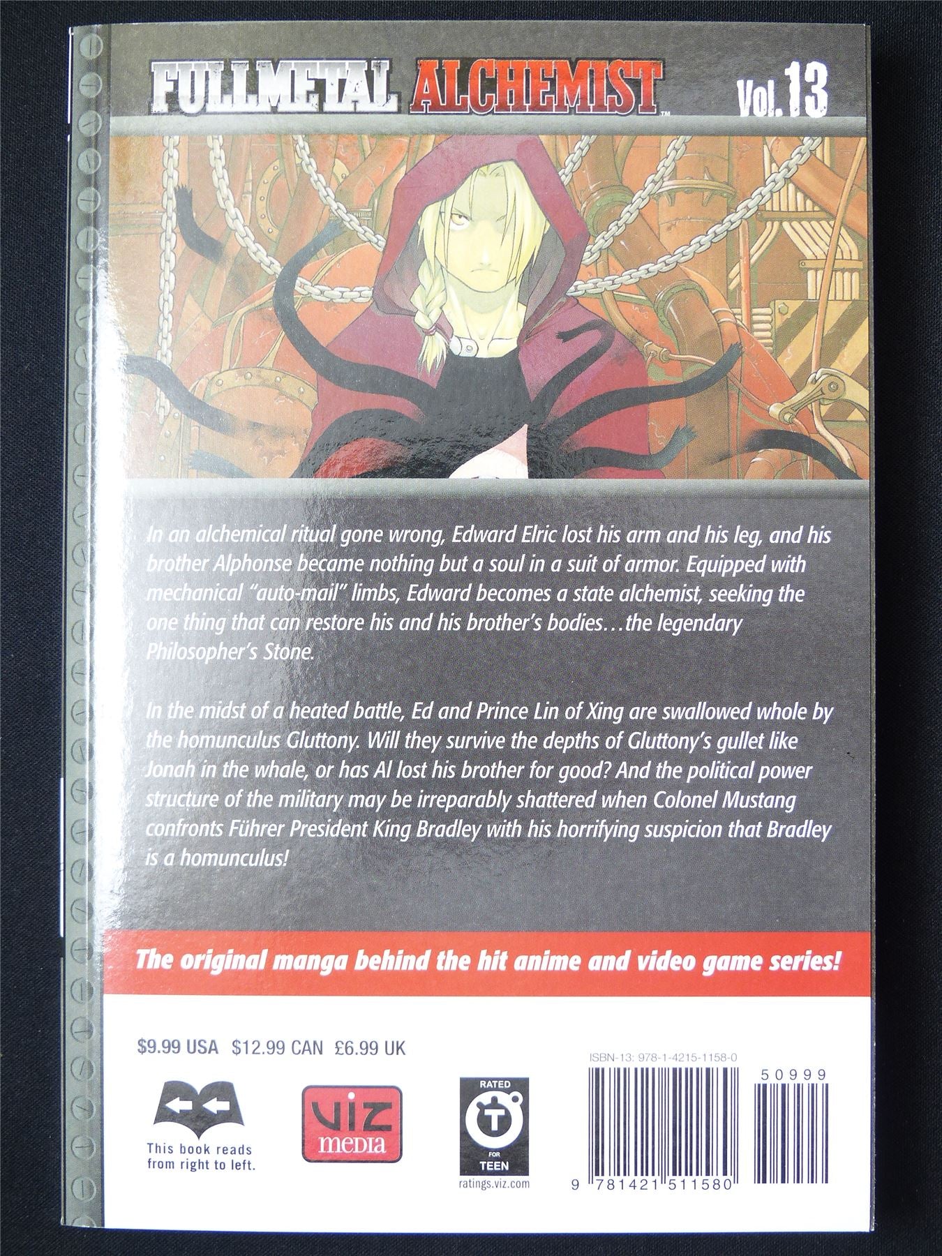 Full Metal Alchemist Volume 13 - Viz Media Manga #1AD