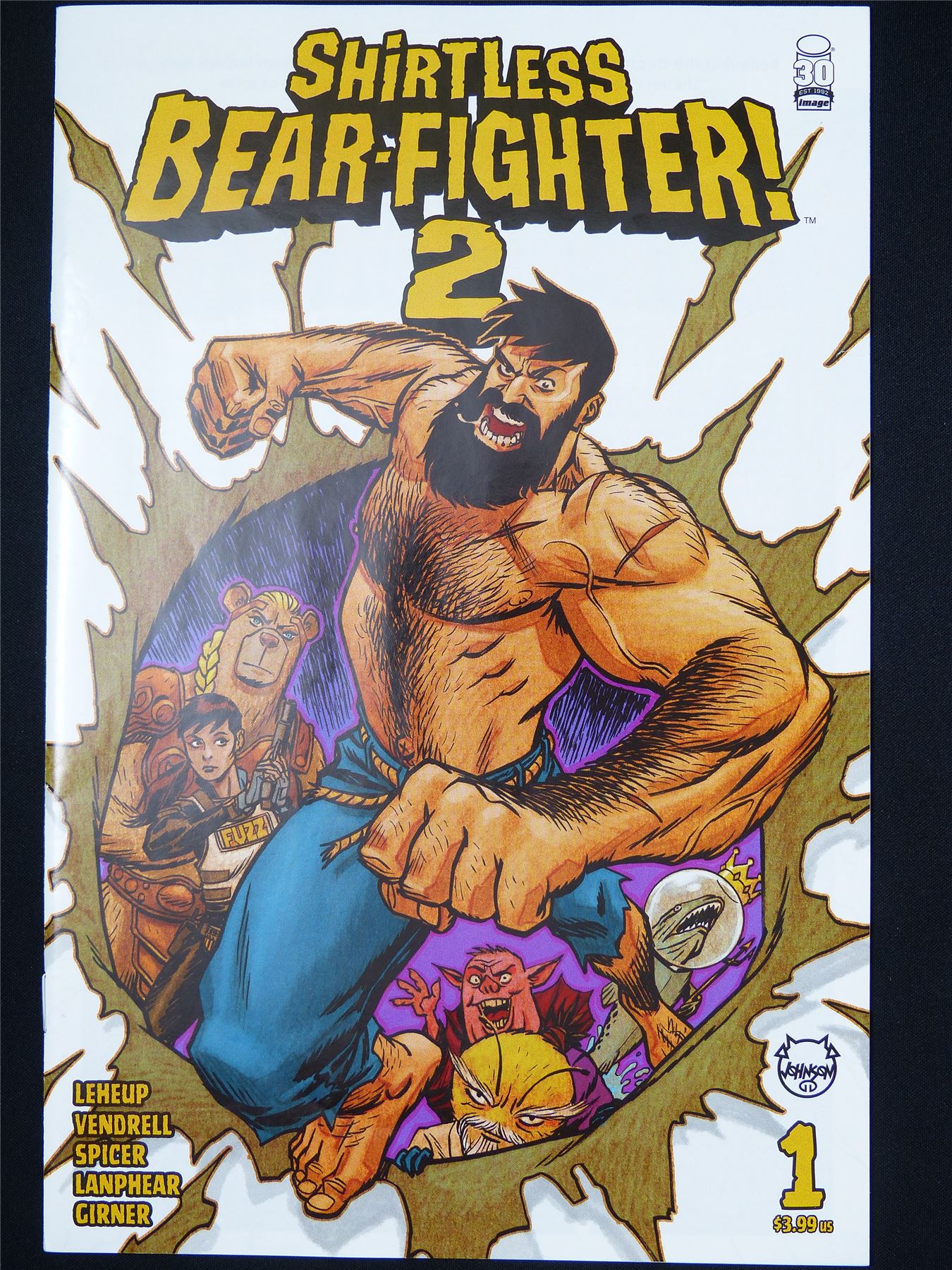 SHIRTLESS Bear-Fighter! 2 #1 - Image Comic #49G