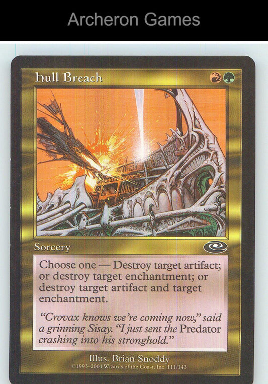 Hull Breach PLS 111 C MTG Card NM/EX+