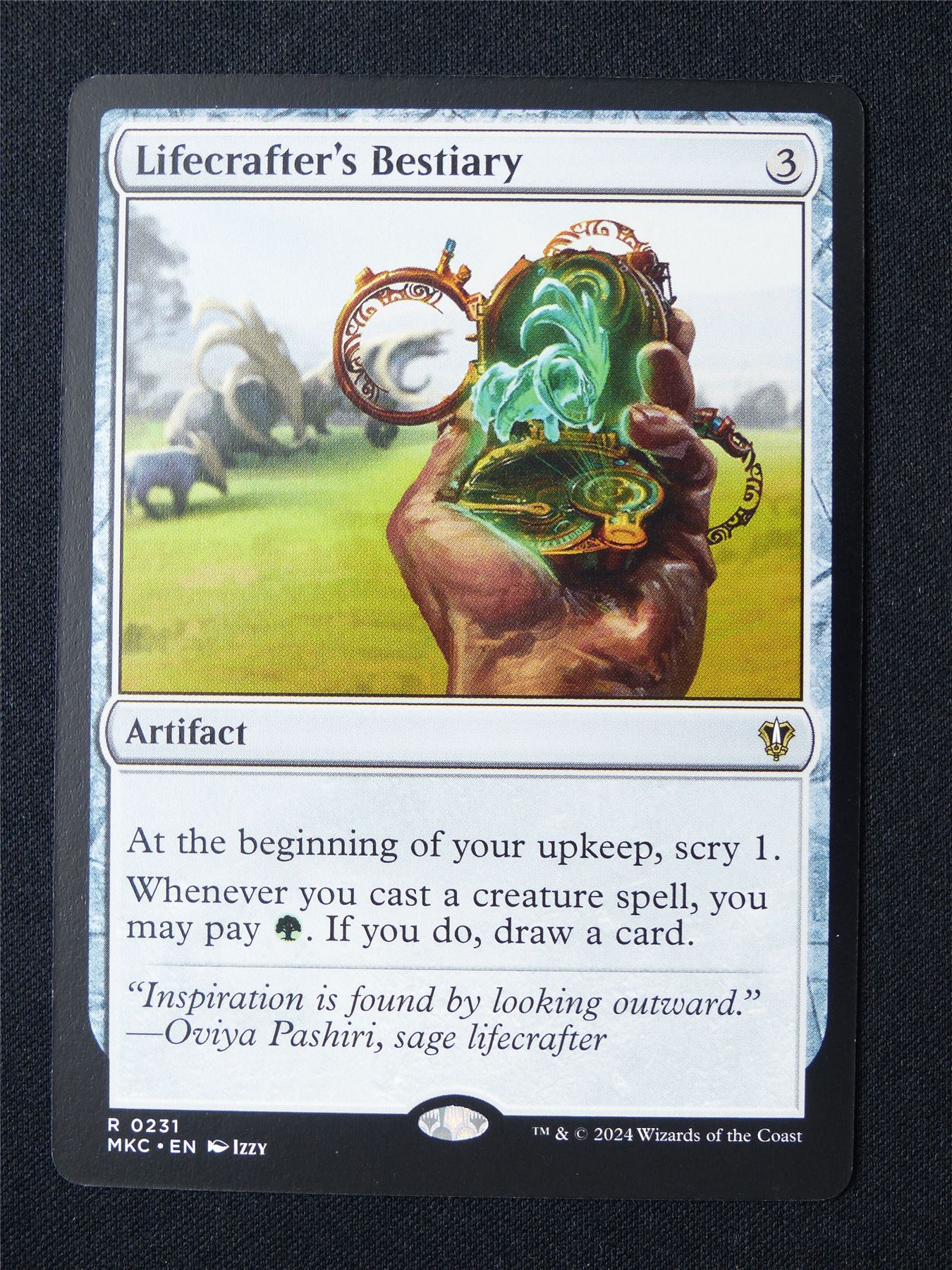 Lifecrafter's Bestiary - MKC - Mtg Card #3H2