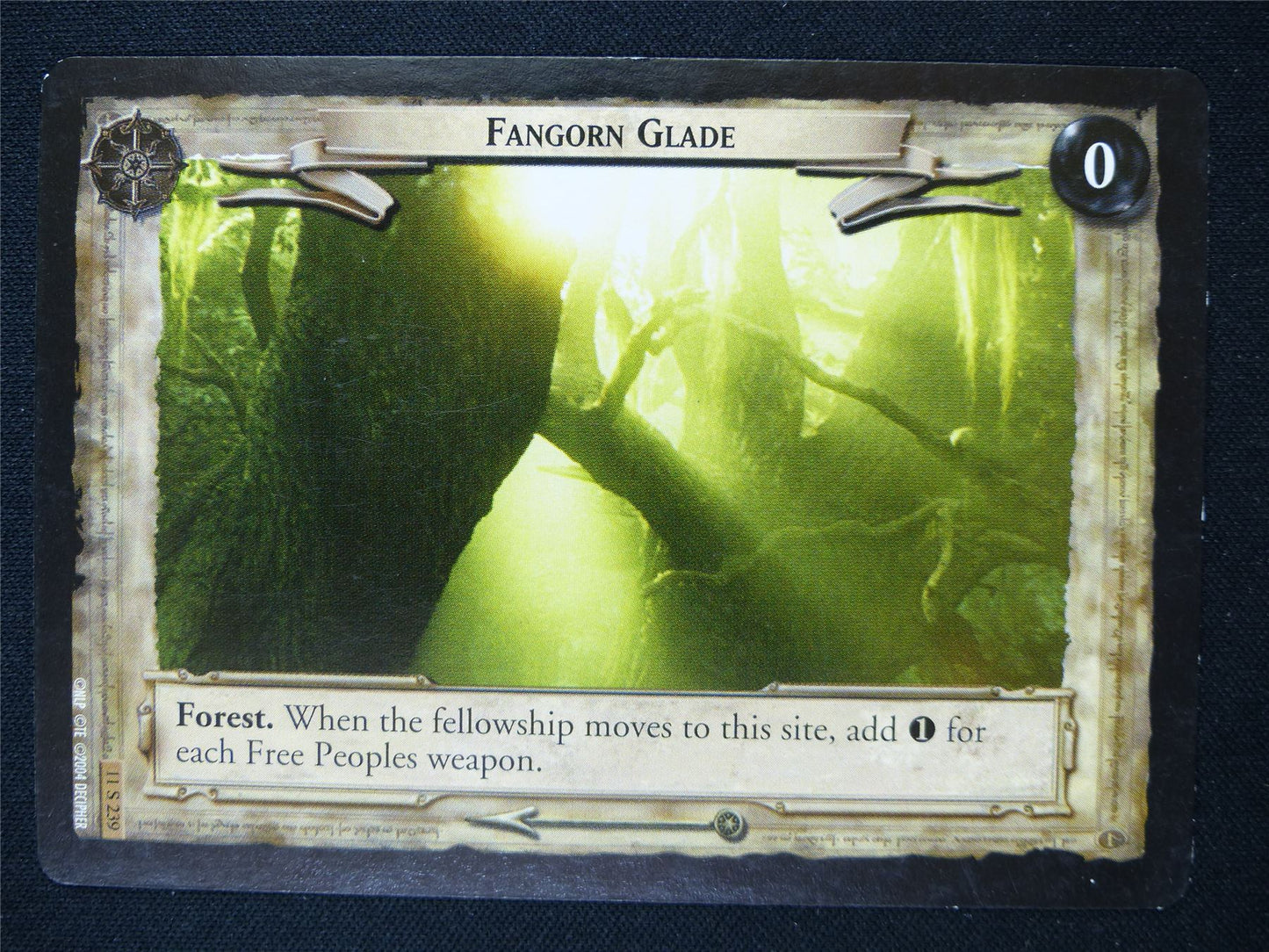 Fangorn Glade 11 S 239 - LotR Card #179