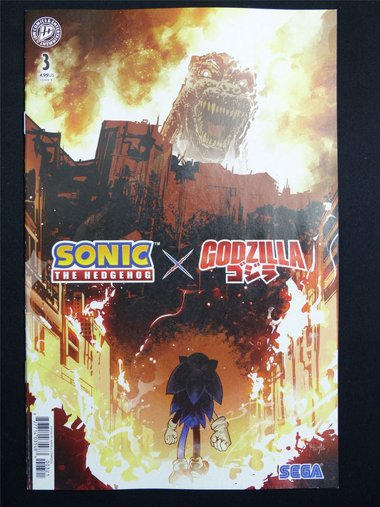 SONIC The Hedgehog x Godzilla #3 Cvr B - Oct 2026 ID Comic #4RH